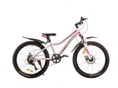Купить Велосипед Cross 24 Smile-Рама-12 white-pink