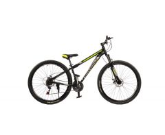 Купить Велосипед CrossBike 27,5 Storm 2022 Рама-19,5 black-yellow