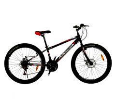 Купить Велосипед CrossBike 26`` Spark D-Al 2022 Рама 13`` black-red