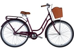Купить Велосипед Dorozhnik 28 ST RETRO Velosteel рама-19 малиновый