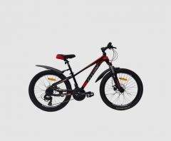 Купити Велосипед Titan 24 AL FOX 2024 Рама-12 black-red