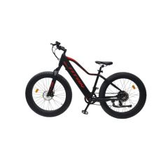 Купити Електровелосипед Titan 26 AL Stalker 2024 рама-18 black-red