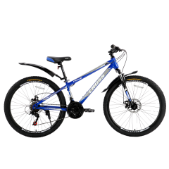 Купити Велосипед Cross 24 ST Focus 2024 Рама-11 blue-grey