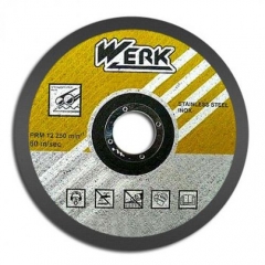 Купить Круг WERK отрезной по металлу - 125х1,0х22,23 мм