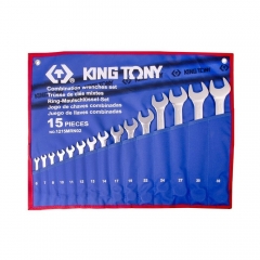 Купить Набор ключей KING TONY 1215MRN02 15ед 6-32 мм