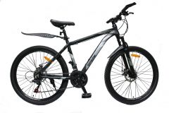 Купити Велосипед SPARK TRACKER 26-AL-18-AM-D (Чорний з сірим)