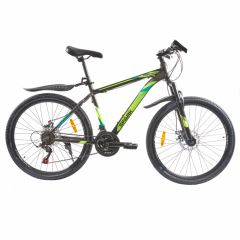Купить Велосипед SPARK TRACKER 26-AL-18-AM-D (Черный с зеленым)