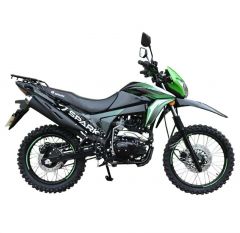 Купити Мотоцикл Spark SP200D-5B (зібраний з маслами) (Зелений з чорним)