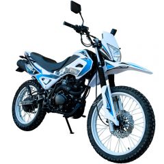 Купити Мотоцикл Spark SP150D-1 (Зібраний з маслами) (Біло-синій)