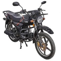 Купити Мотоцикл Spark SP125C-4C (заводська упаковка) (Чорний матовий)