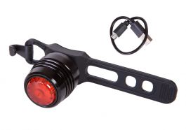 Мигалка BC-TL5398 червоне світло USB AL чорний корпус L-022