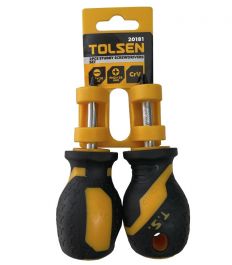 Набор отверток Tolsen SL6,5*38мм+PH2*38мм (20181)