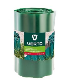 Стрічка газонна VERTO 15G512 20 cm x 9 m зелена