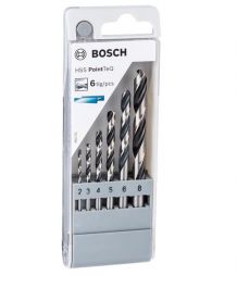 Набір свердел по металу Bosch HSS PointTeQ 6 шт