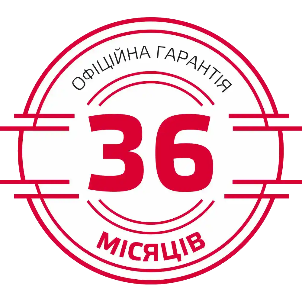 Официальная гарантия 36 месяцев на Vitals EH-27 Официальная гарантия 36 месяцев на Vitals EH-27