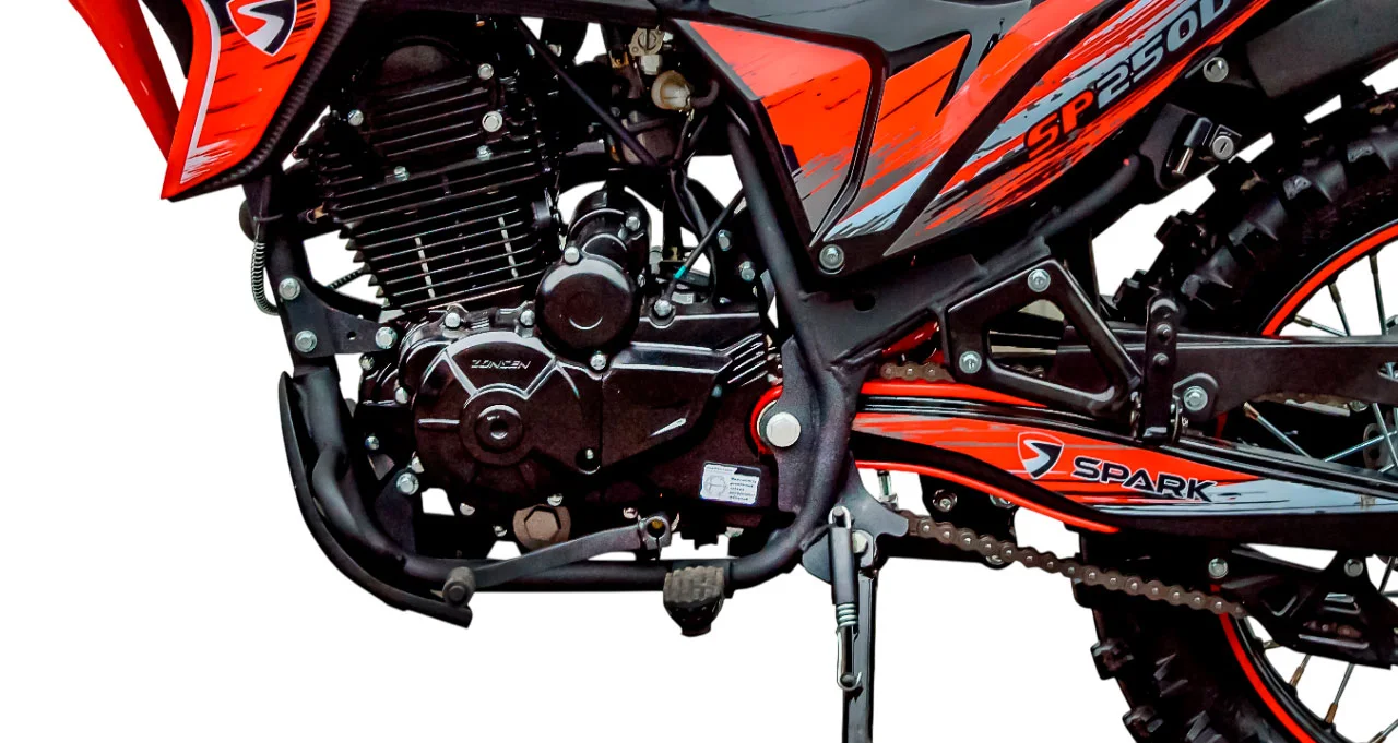 SPARK SP250D-7 коробка передач