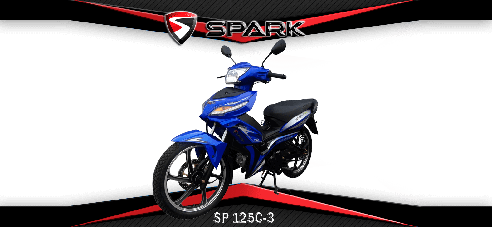 Мотоцикл SP 125c-3-синий
