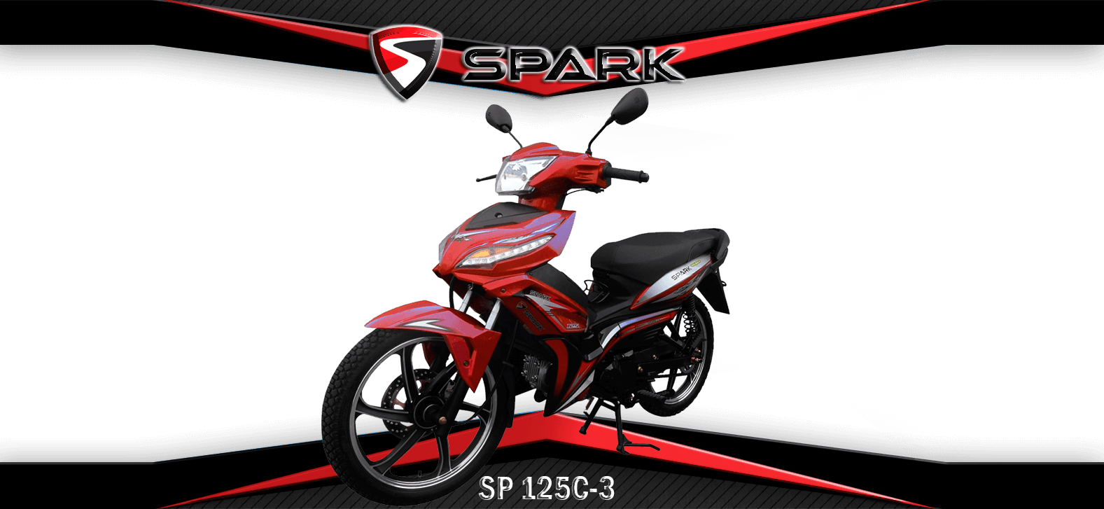 Мотоцикл SP 125C-3-red